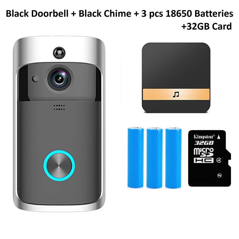 Wifi Doorbell Camera + Memory