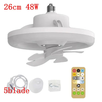 LED Ceiling Fan - Remote Control LED Ceiling Fan - Comf'home