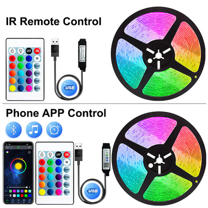 RGB Flexible LED Tape - RGB Flexible LED Tape Light - Comf'home