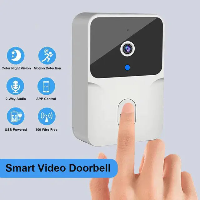 Wi-Fi Video Doorbell - Smart Wi-Fi Video Doorbell - Comf'home