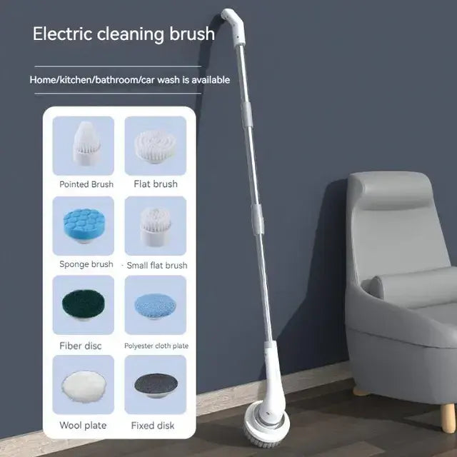 USB Cleaning Brush - 8-in-1 USB Electric Cleaning Brush - Comf'home