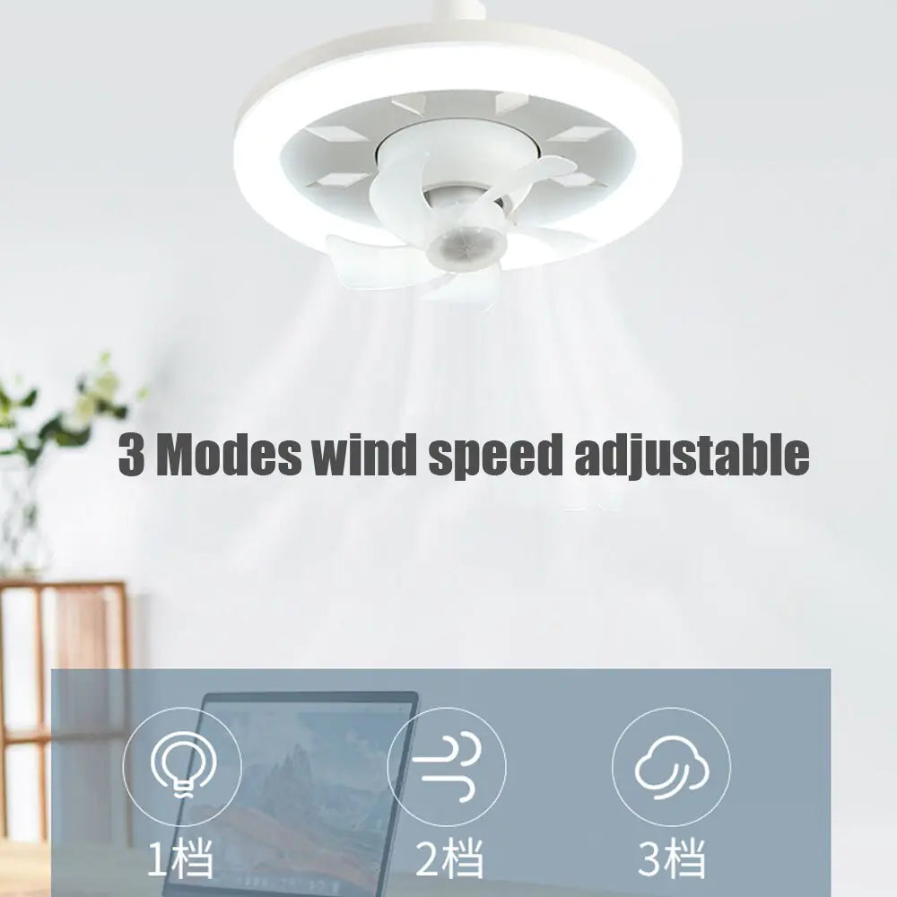 LED Ceiling Fan - Remote Control LED Ceiling Fan - Comf'home