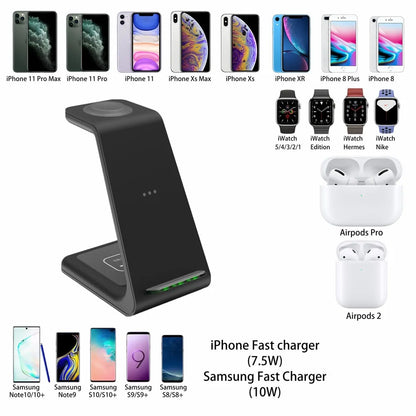 Wireless Charging Station - Wireless Charger Holder iPhone - Comf'home